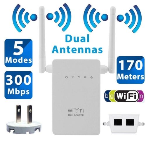 Wifi Ruter i Wifi extender 300Mbps (Pojačivač WIFI signala + HotSpot )