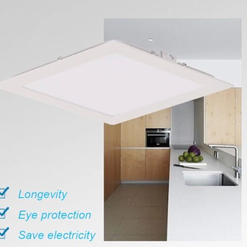 Ugradni LED panel kockasti 18W 4200K beli