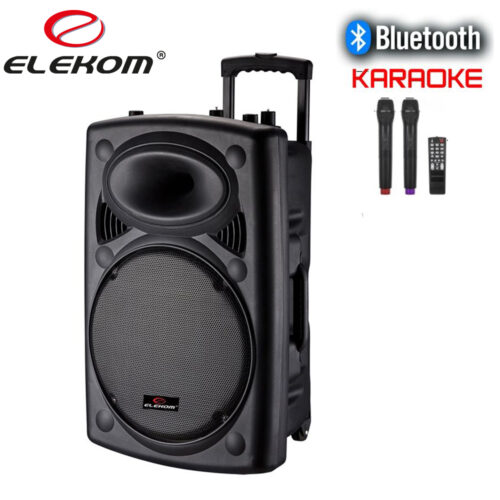 ELEKOM 1201 BLUETOOTH Karaoke Zvučnik Sa Akumulatorom NOVO!