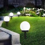 Solarne LED Globus Lampe