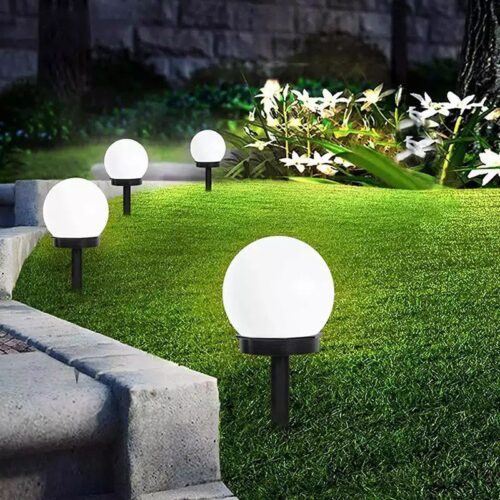 Solarne LED Globus Lampe