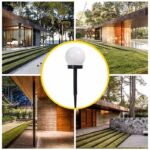 Solarne LED Globus Lampe