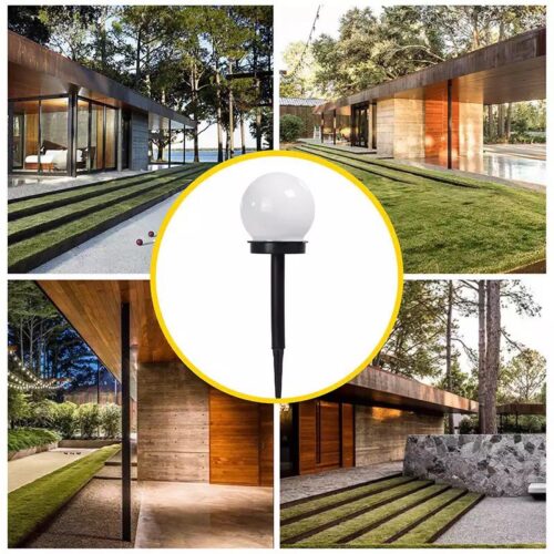 Solarne LED Globus Lampe