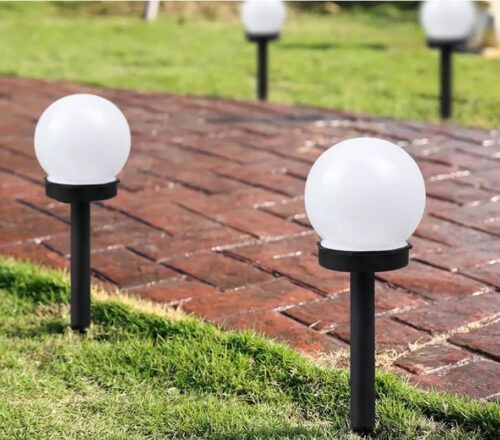 Solarne LED Globus Lampe