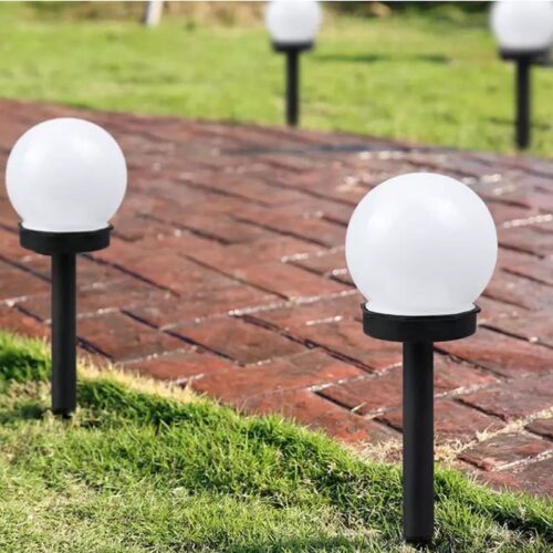 Solarne LED Globus Lampe