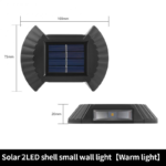 Solarna Zidna Lampa 4 Komada