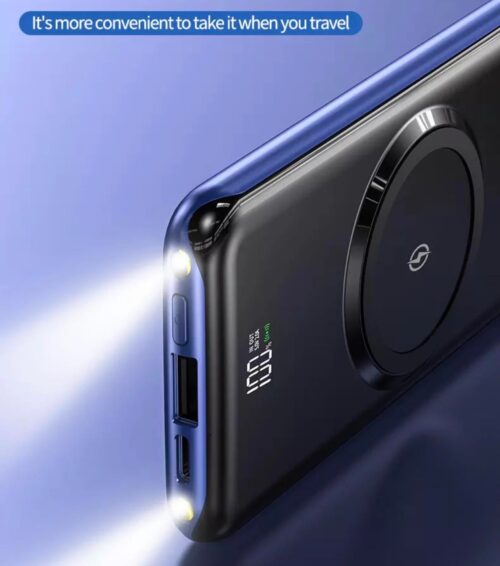 Bežični Punjač - Power Bank Sa 4 Kabla