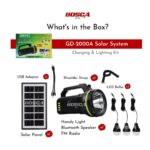 Solarni Sistem GD 2000U Bluetooth/Mp3/Fm Radio