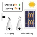 Solarna LED Sijalica + Punjač Telefona