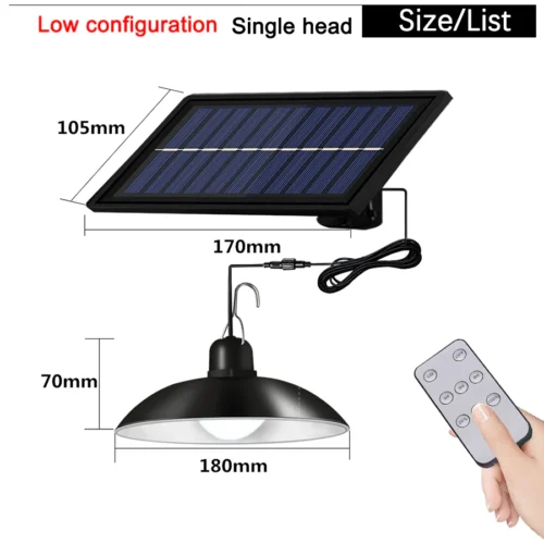 Solarna LED Lampa - Retro