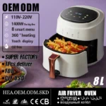 Friteza Air Fryer 8L