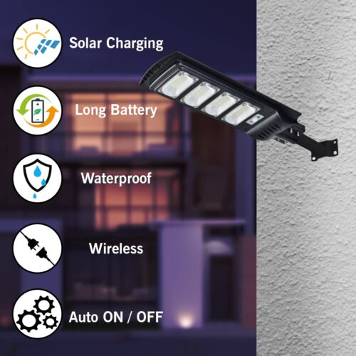 Solarni LED Reflektor Za Spoljnu Rasvetu 200W