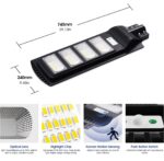 Solarni LED Reflektor Za Spoljnu Rasvetu 200W