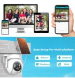 Solarna WIFI Kamera Za Video Nadzor 4MP