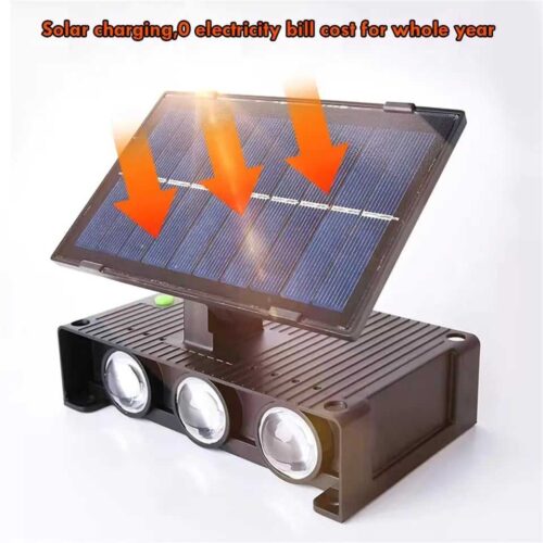 Solarna Lampa Sa Duplom Rasvetom
