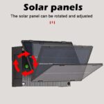 Solarna Lampa Sa Duplom Rasvetom