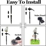 Solarna Lampa Za Dvorište - Sova