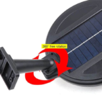 Solarna Lampa Za Dvorište-Krug