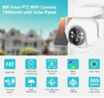 Solarna WIFI Kamera Za Video Nadzor 4MP