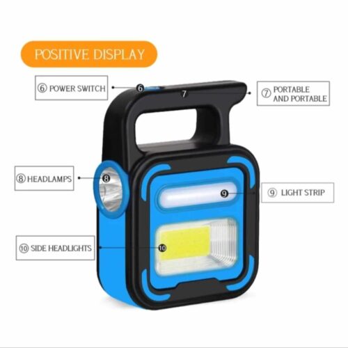 Solarna Lampa Za Kampovanje Sa USB Priključkom