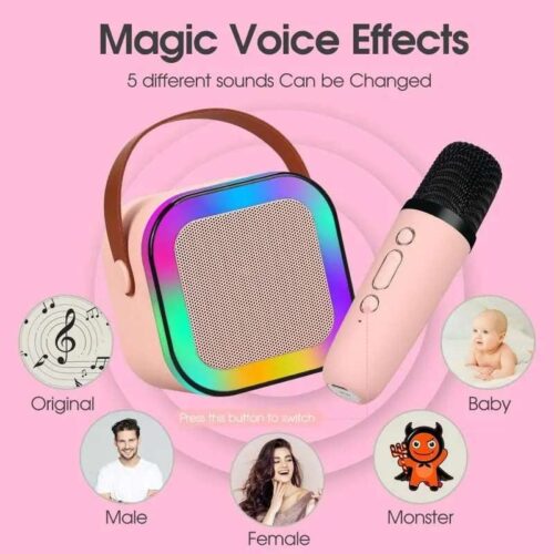 Mini Bluetooth Mikrofon Sa Dva Zvučnika