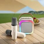 Mini Bluetooth Mikrofon Sa Dva Zvučnika