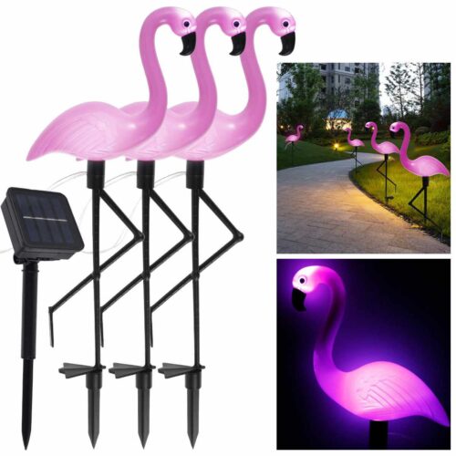 Solarna Lampa Flamingo