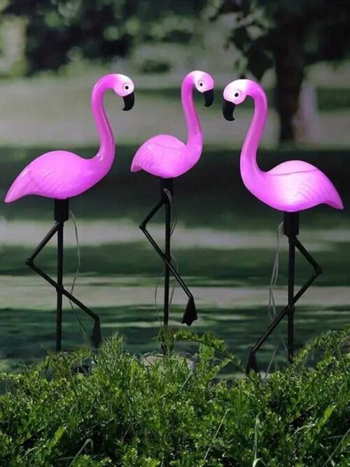 Solarna Lampa Flamingo