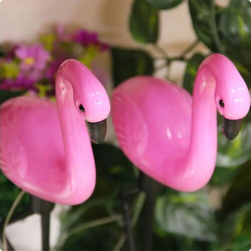 Solarna Lampa Flamingo