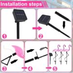 Solarna Lampa Flamingo
